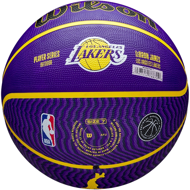 NBA Player Icon Outdoor Lebron - 29.5", Wilson NBA Player Icon Outdoor Lebron Bottom