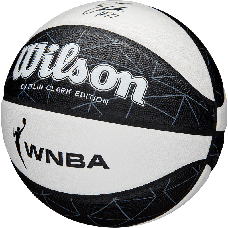 Caitlin Clark X WNBA Ascent Basketball - 28.5", Wilson Caitlin Clark X WNBA Ascent Basketball 3/4 Front