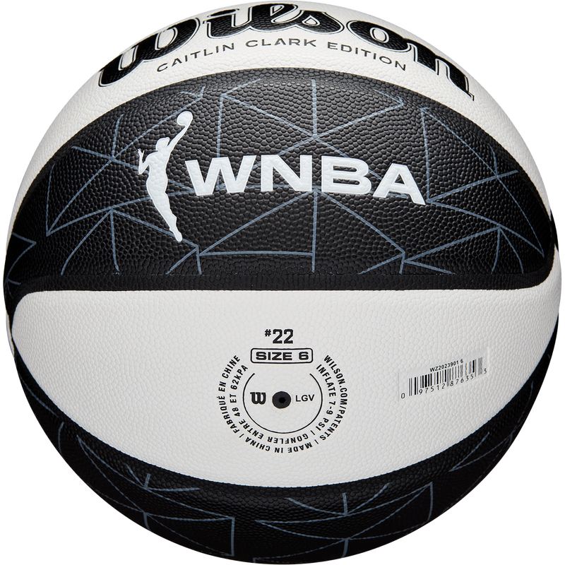 Caitlin Clark X WNBA Ascent Basketball - 28.5", Wilson Caitlin Clark X WNBA Ascent Basketball Bottom