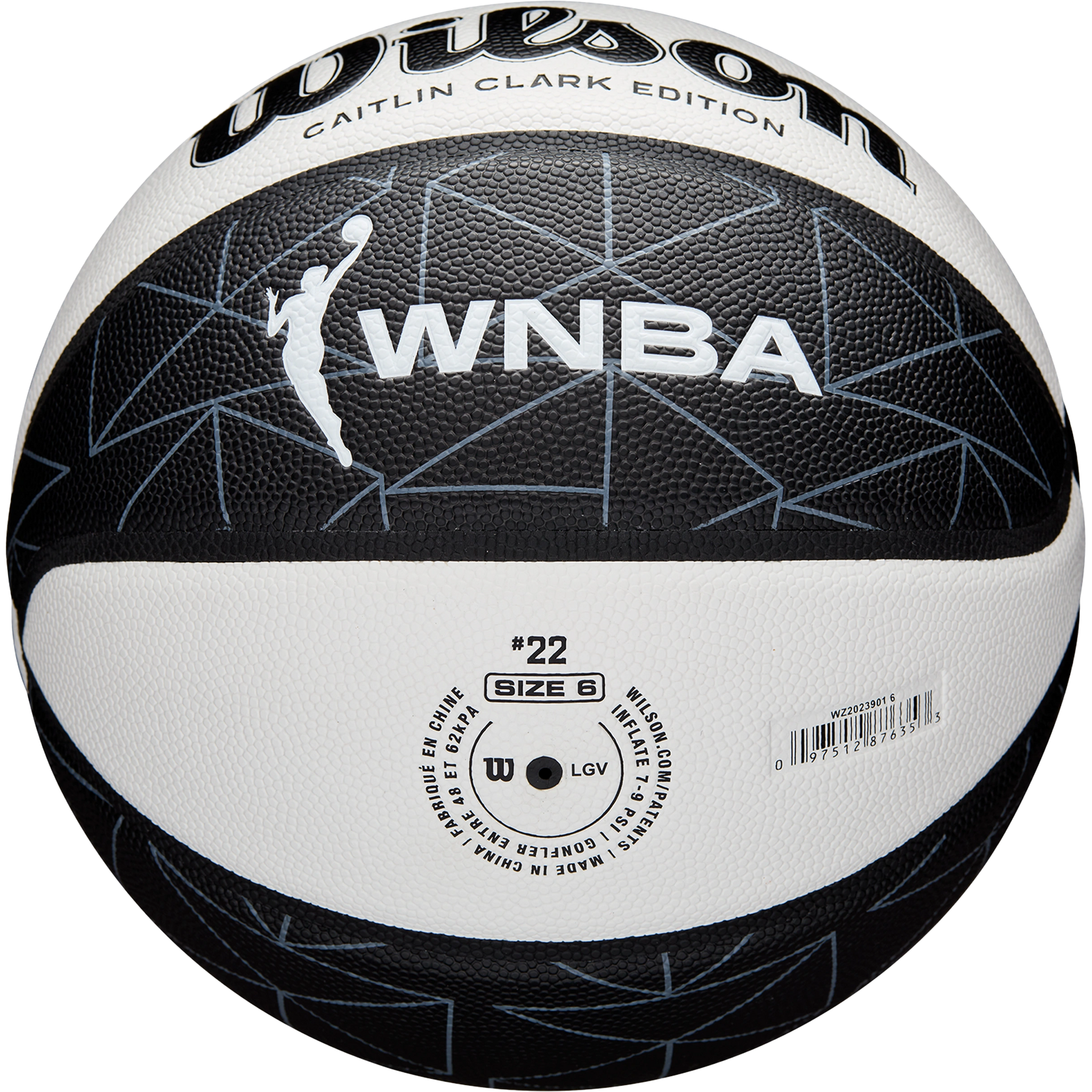 Caitlin Clark X WNBA Ascent Basketball - 28.5