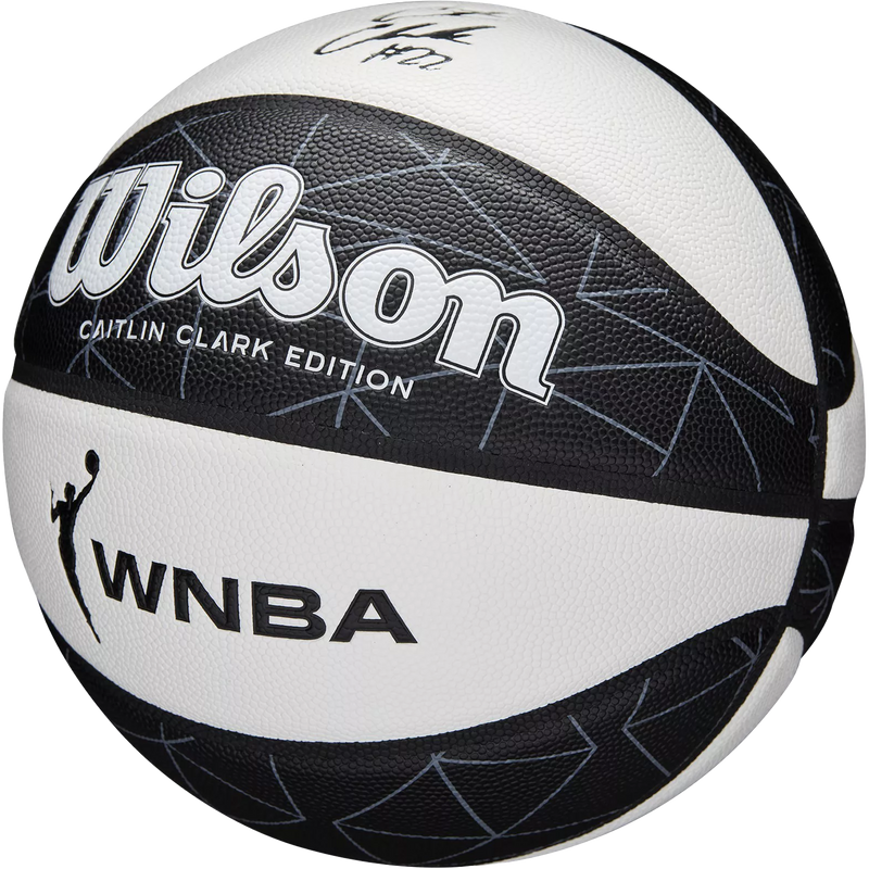 Caitlin Clark X WNBA Ascent Basketball - 27.5", Wilson Caitlin Clark X WNBA Ascent Basketball 3/4 Front