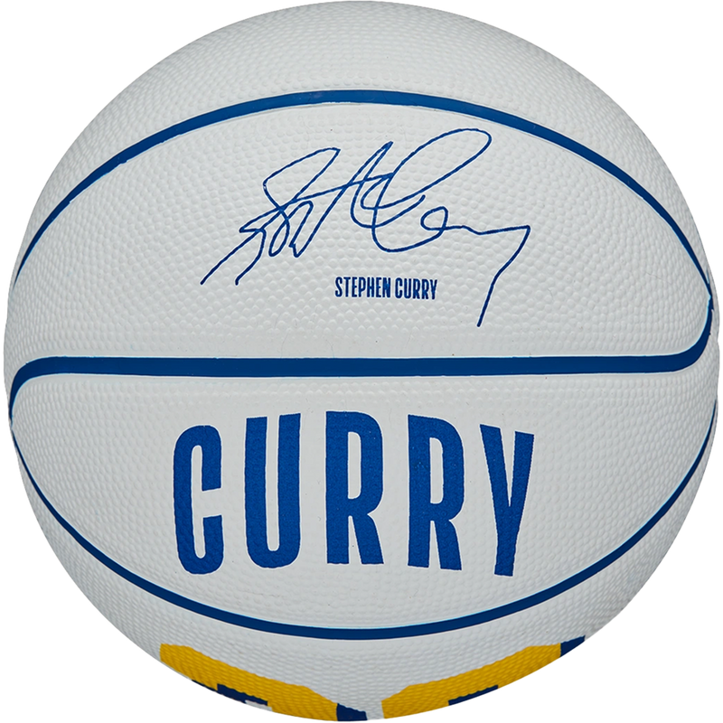 NBA Player Icon Mini Curry Basketball  - 22", Wilson NBA Player Icon Mini Curry Basketball Signature