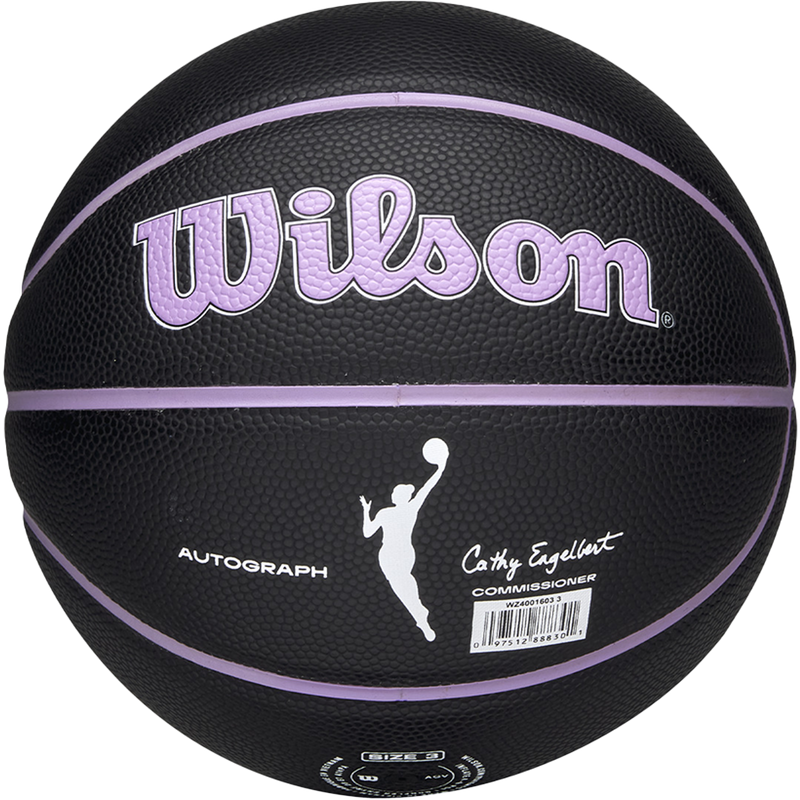 WNBA Team Autograph Mini Basketball Valkryies - 22", Wilson WNBA Team Autograph Mini Basketball Valkryies WNBA Logo