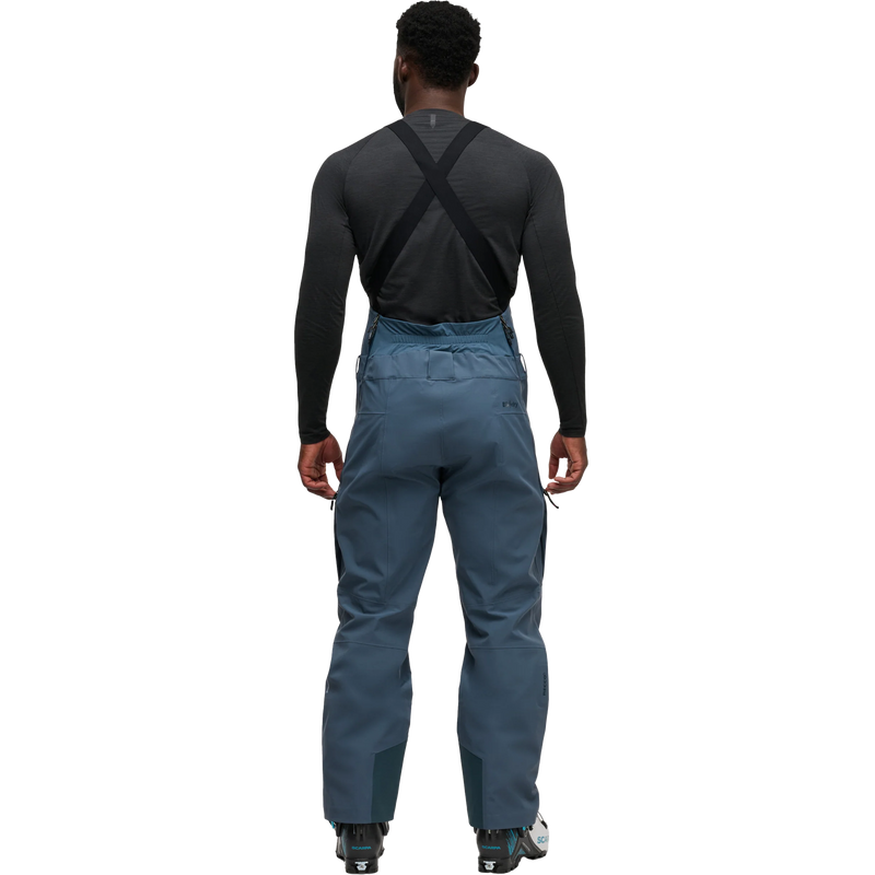 Men's Recon Stretch Bibs, Black Diamond Men's Recon Stretch Bibs back