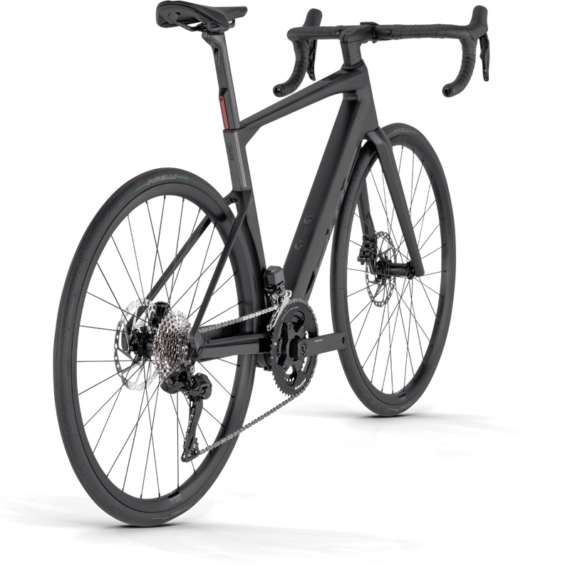Roadmachine 01 AMP THREE, BMC Roadmachine 01 AMP THREE back of bike