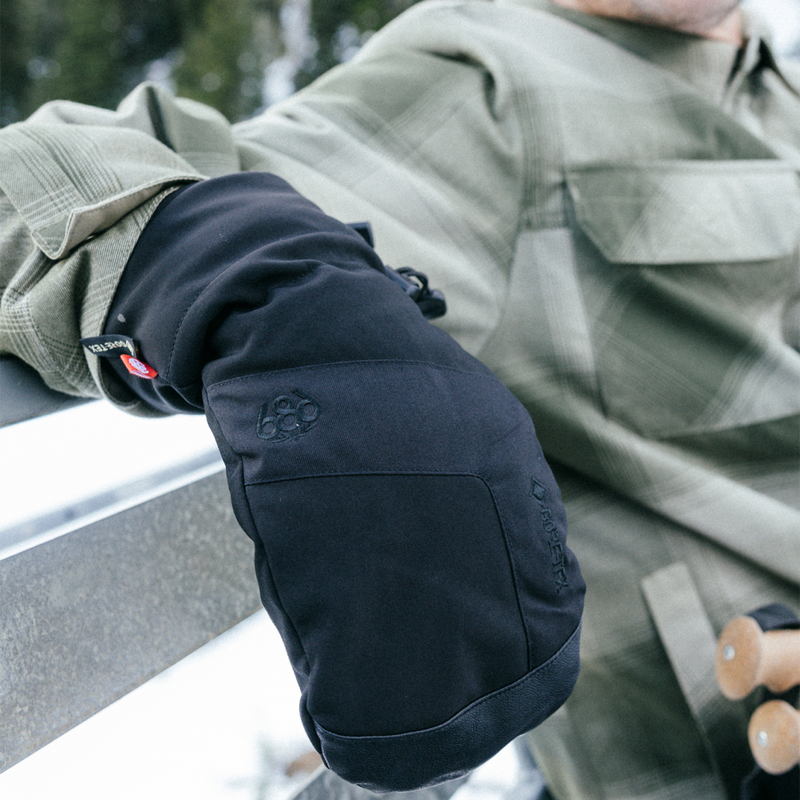 Gore Tex Linear Mitt, 686 Gore Tex Linear Mitt on model