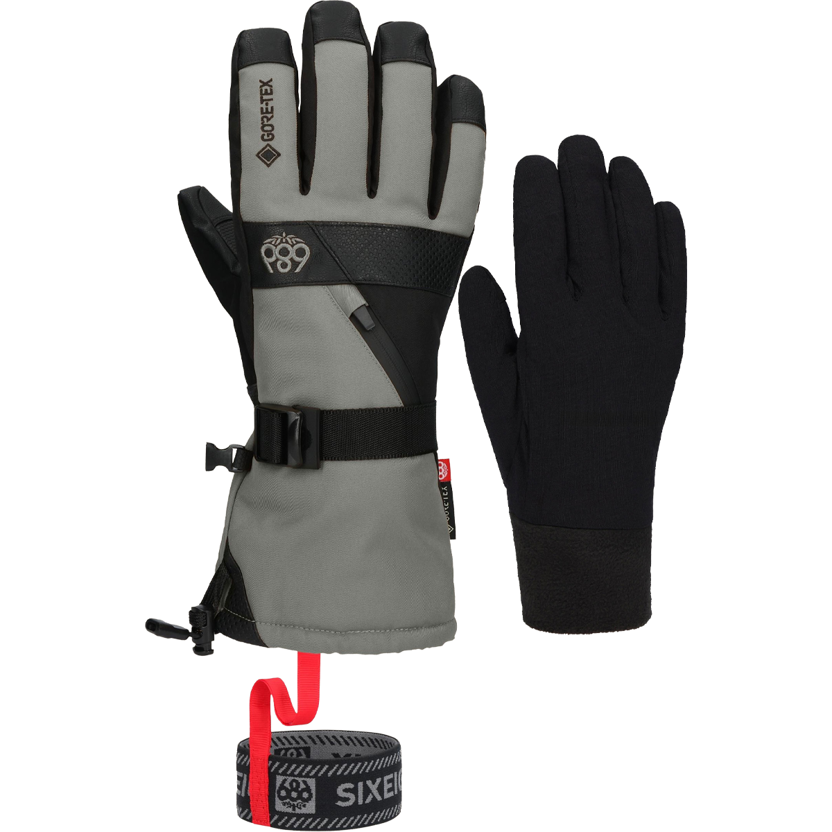686 Men's GORE-TEX Smarty 3-in-1 Gauntlet Glove Charcoal / L
