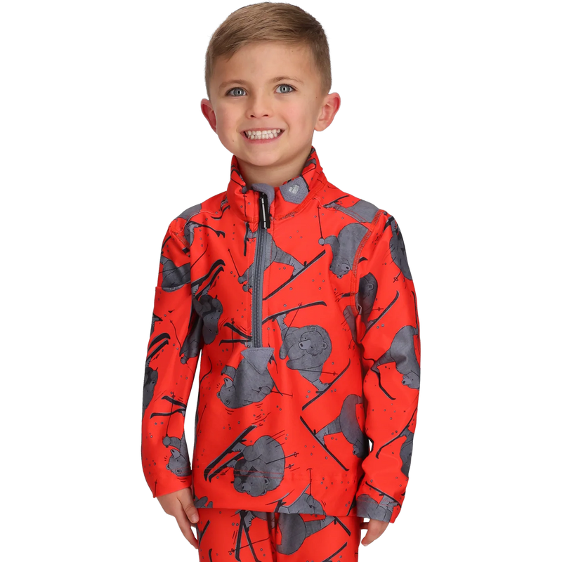 Youth Superior Gear Top, Obermeyer Youth Superior Gear Top front on model