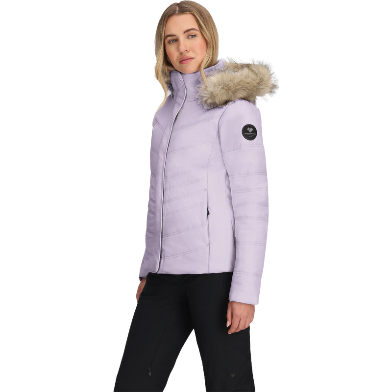 Women's Tuscany Elite Jacket, Obermeyer Women's Tuscany Elite Jacket 3/4 on model