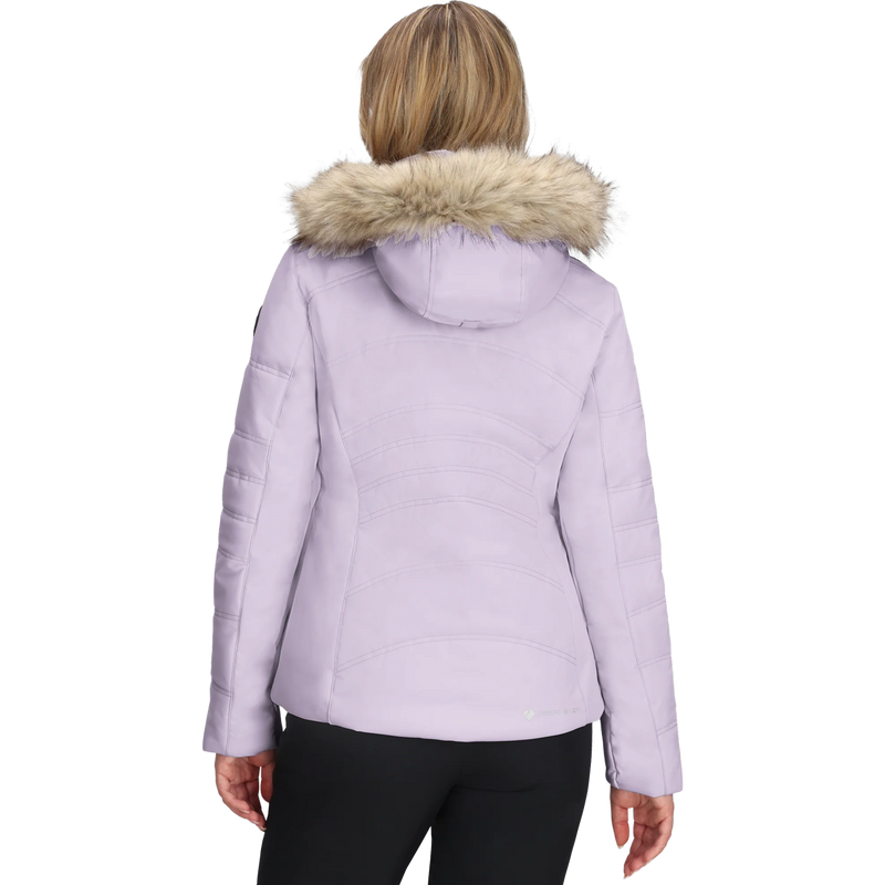 Women's Tuscany Elite Jacket, Obermeyer Women's Tuscany Elite Jacket back on model