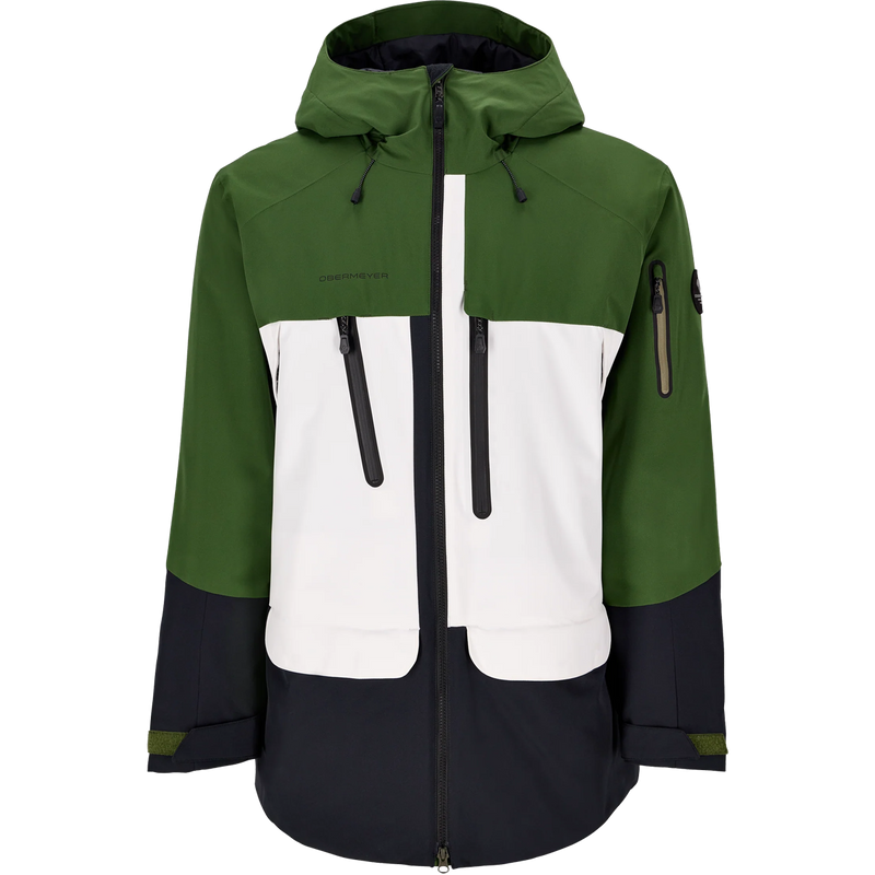 Men's Cirque Jacket, Obermeyer Men's Cirque Jacket in Green Cabin