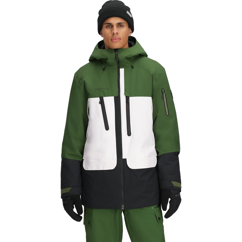 Men's Cirque Jacket, Obermeyer Men's Cirque Jacket front on model