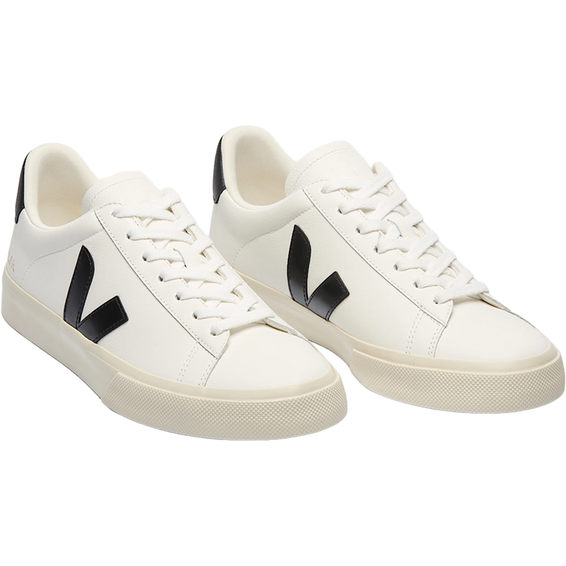 Women's Campo Canvas, Women's Campo Canvas in White Black angled view
