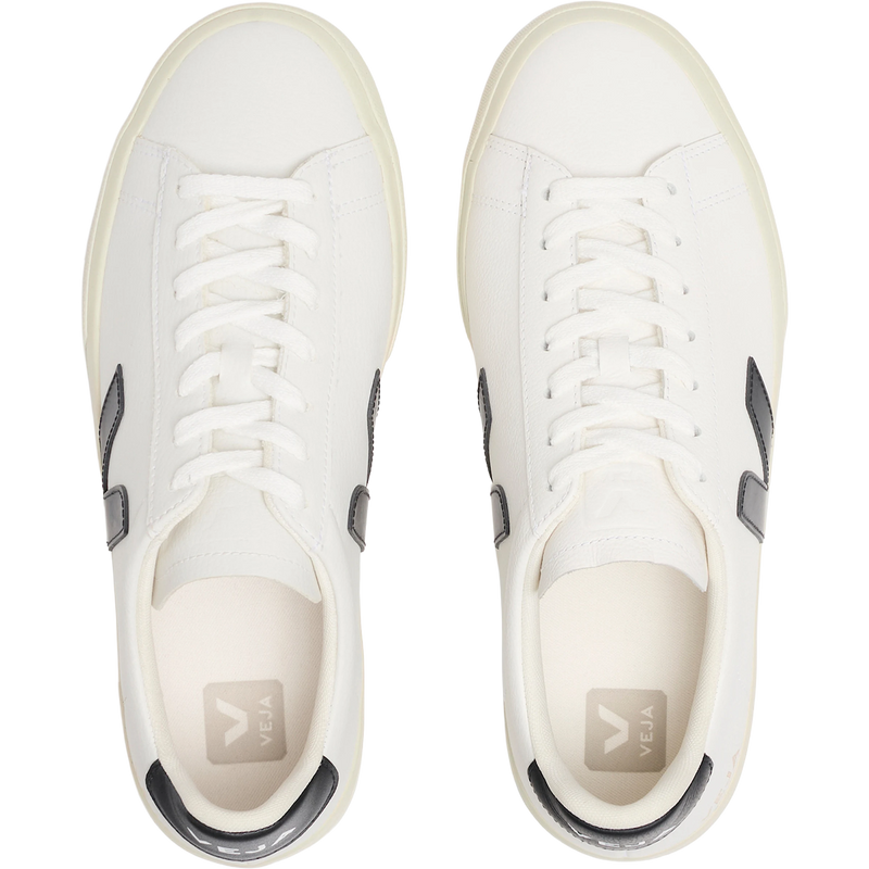 Women's Campo Canvas, Women's Campo Canvas in White Black top view