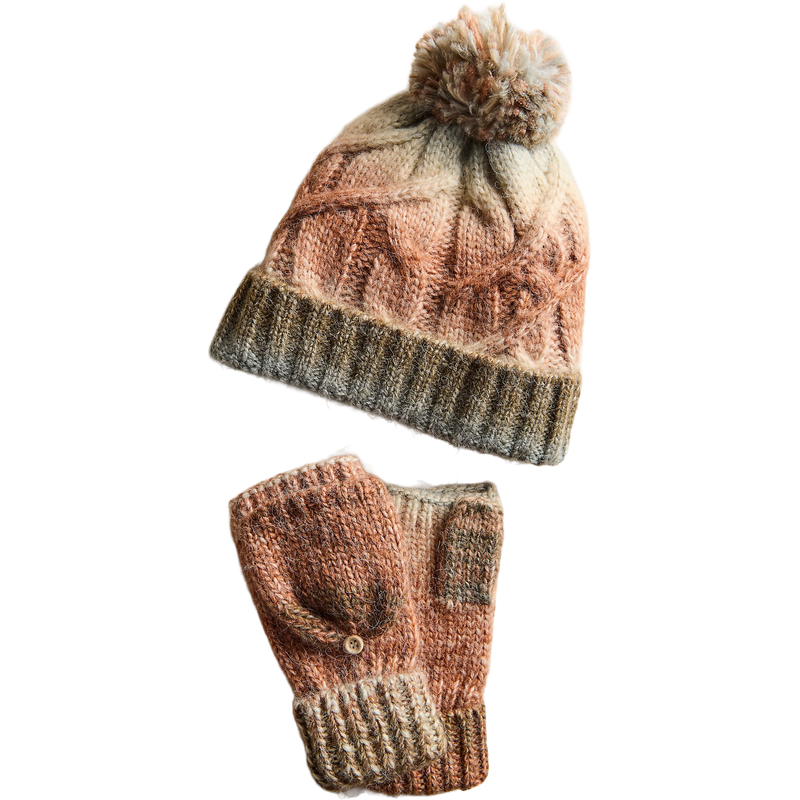 Women's Rainbow Run Hat + Gloves, Featured Image