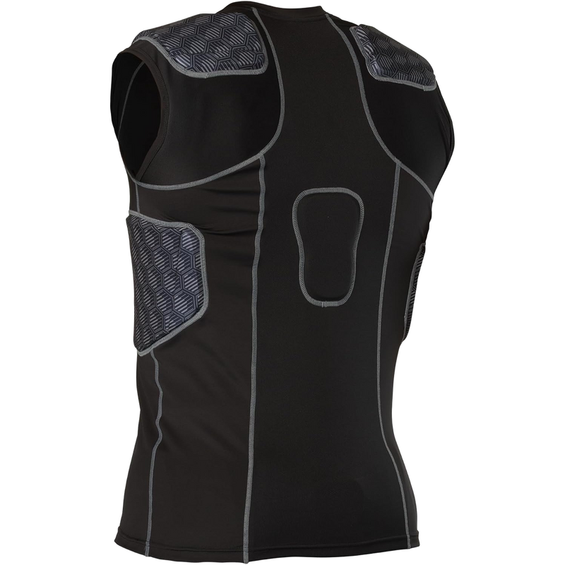 Rival Integrated 5-Pad Shirt, McDavid rival 5-pad shirt back