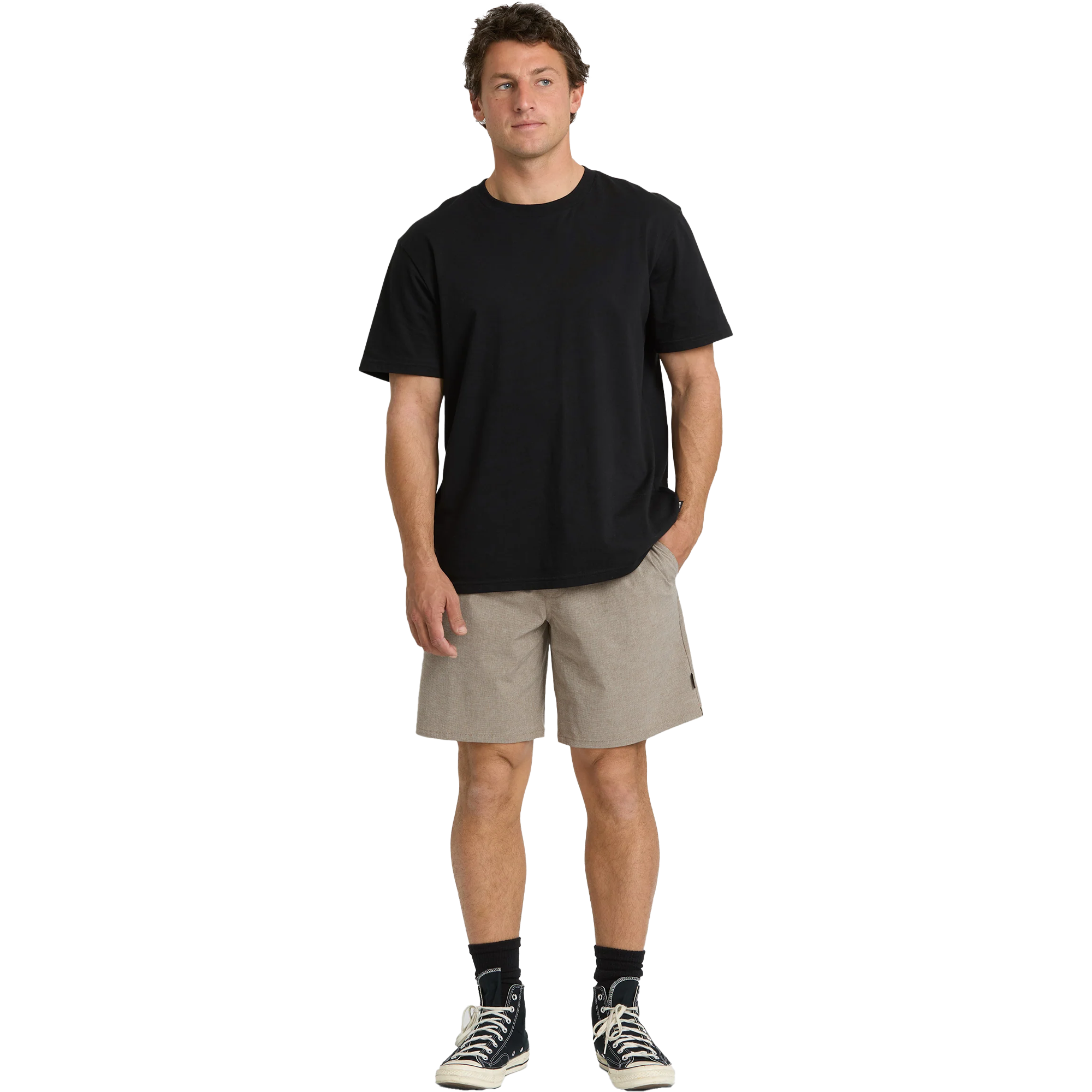 Men's Crossfire Elastic Wave Washed Shorts alternate view