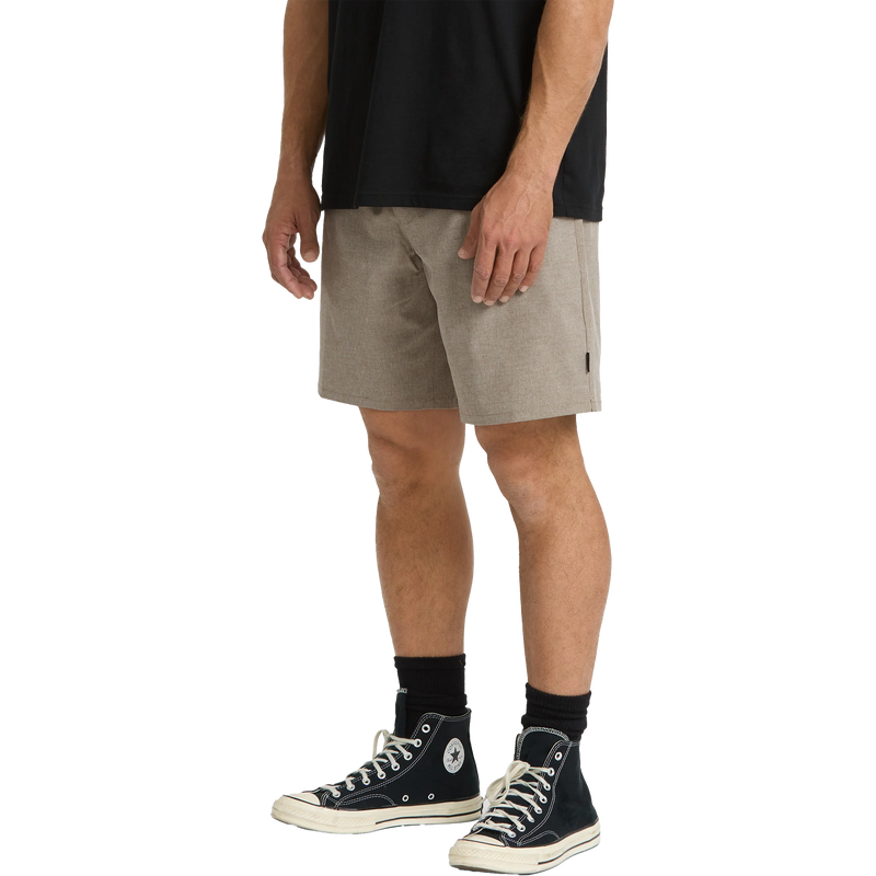 Men's Crossfire Elastic Wave Washed Shorts, Billabong Men's Crossfire Elastic Wave Washed Shorts 3/4 Front