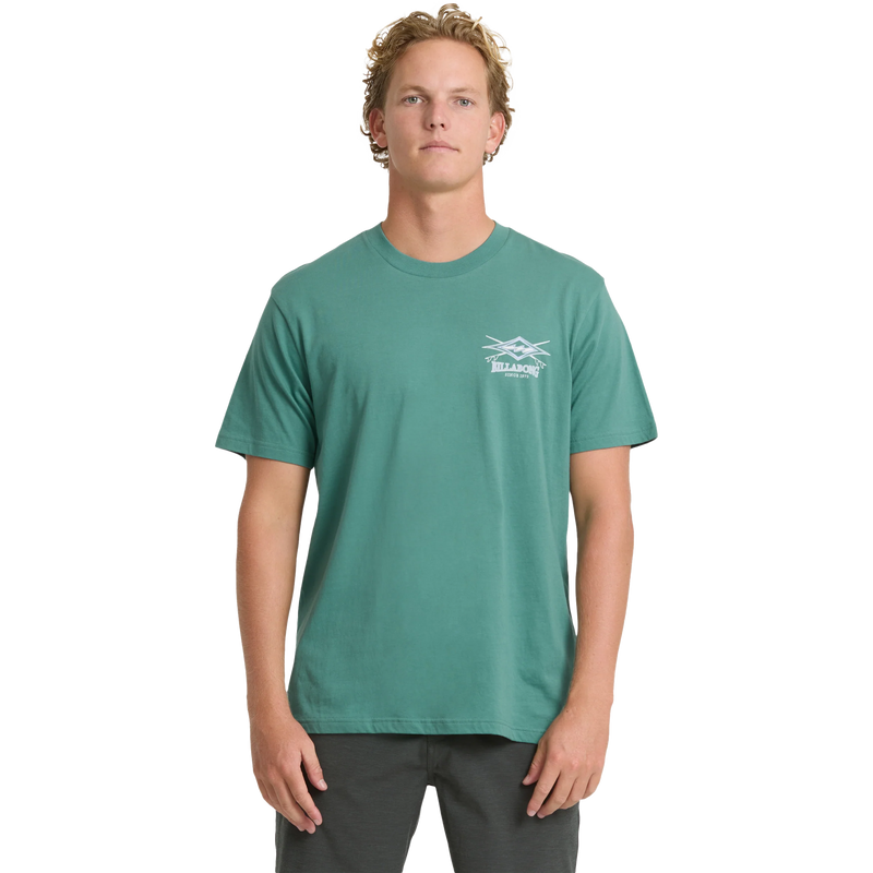 Men's Crossboards Premium Short Sleeve, Billabong Men's Crossboards Premium Short Sleeve Front
