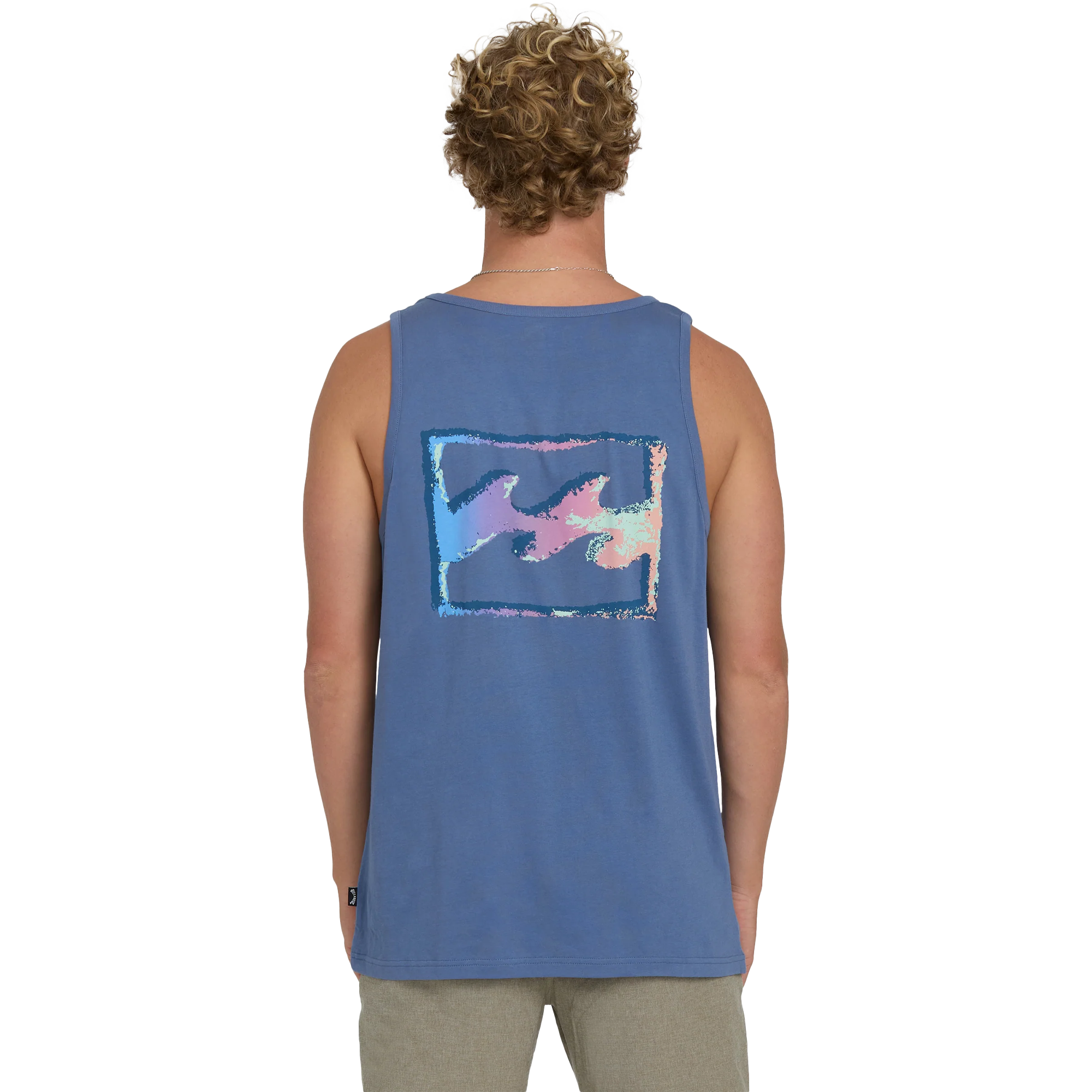 Men's Crayon Wave Premium Tank alternate view