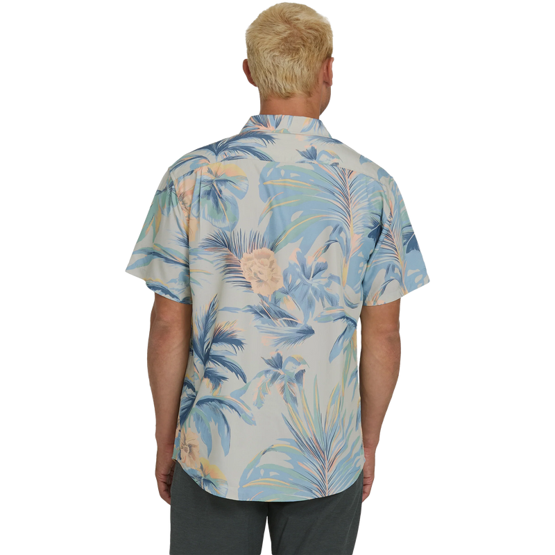 Men's Sundays Lounge Short Sleeve, Billabong Men's Sundays Lounge Short Sleeve Back