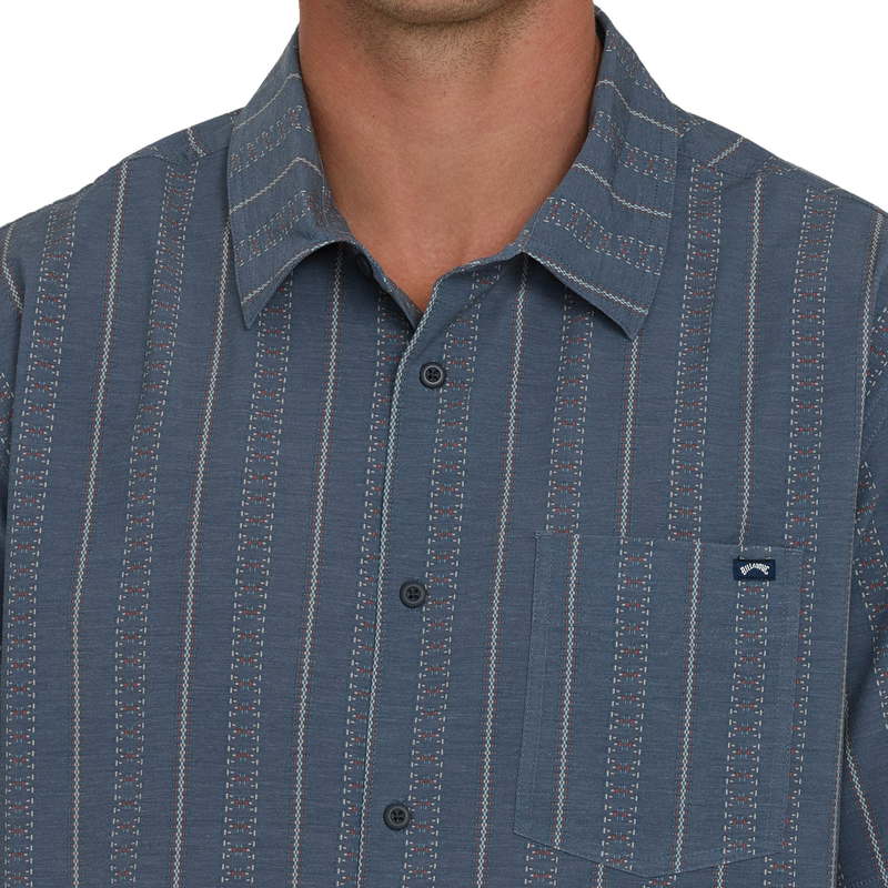 A/Div Surftrek Transit Short Sleeve, Billabong A/Div Surftrek Transit Short Sleeve Chest Pocket