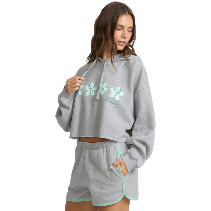 Women's Palmer Fleece Hoodie, Billabong Women's Palmer Fleece Hoodie 3/4 Front