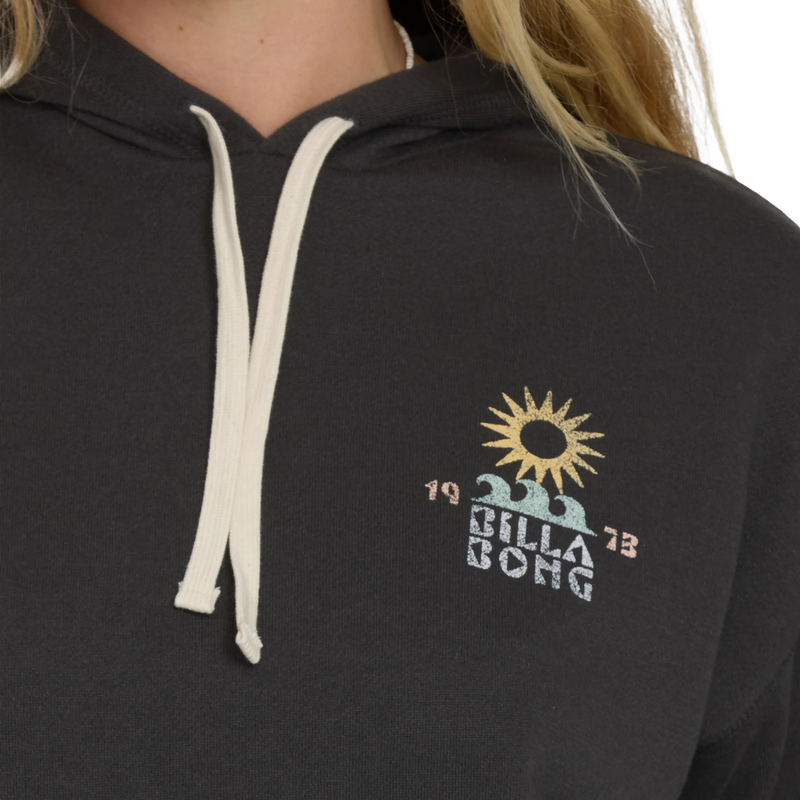 Women's Before Times Pullover Hoodie, Billabong Women's Before Times Pullover Hoodie Front Graphic