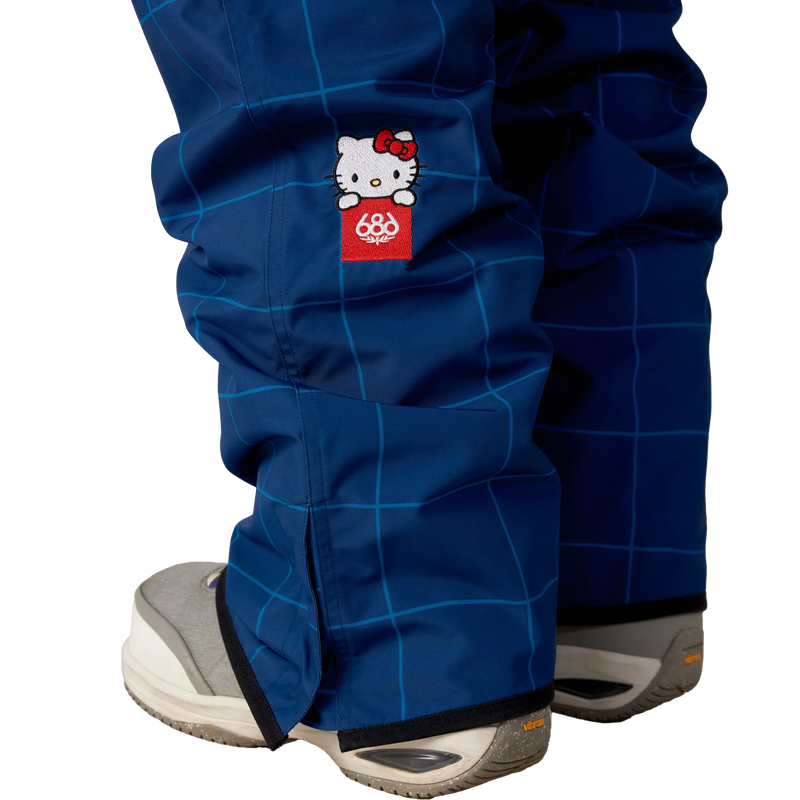 Women's Hello Kitty Aura Insulated Cargo Pant, 686 Women's Hello Kitty Aura Insulated Cargo Pant cuff