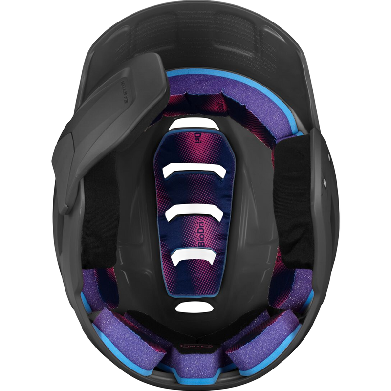 Z50 Matte Helmet with Jaw Guard, Easton Sports Z50 Matte Helmet with Jaw Guard in Black bottom