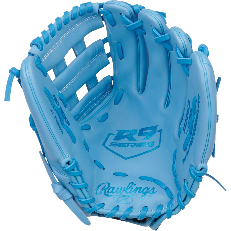 R9 11.75" Pro H-Web, Rawlings R9 11.75" Pro H-Web in Columbia Blue palm