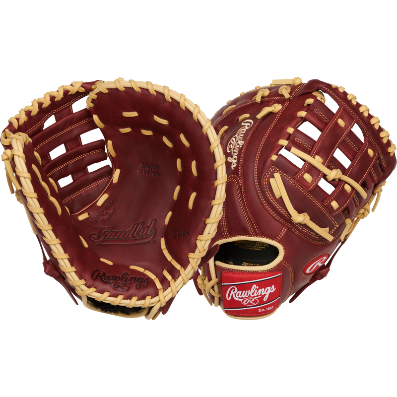 Sandlot Series - 12.5" Pro H-Web LHT, Sandlot Series - 12.5" Pro H-Web LHT Front and Back