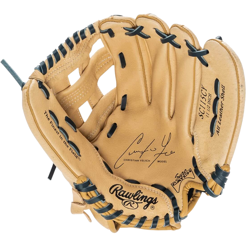Youth Sure Catch Yelich - 11.5" H-Web, Rawlings Youth Sure Catch Yelich - 11.5" H-Web Palm