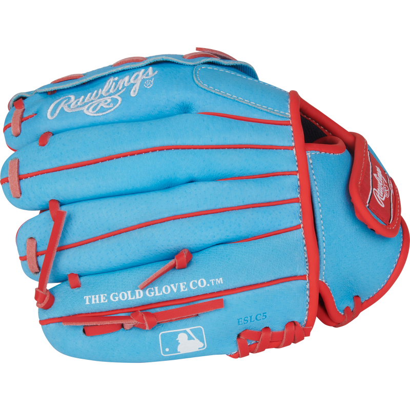 Youth Sure Catch deGrom - 10" Basket Web, Rawlings Youth Sure Catch deGrom - 10" Basket Web Fingers