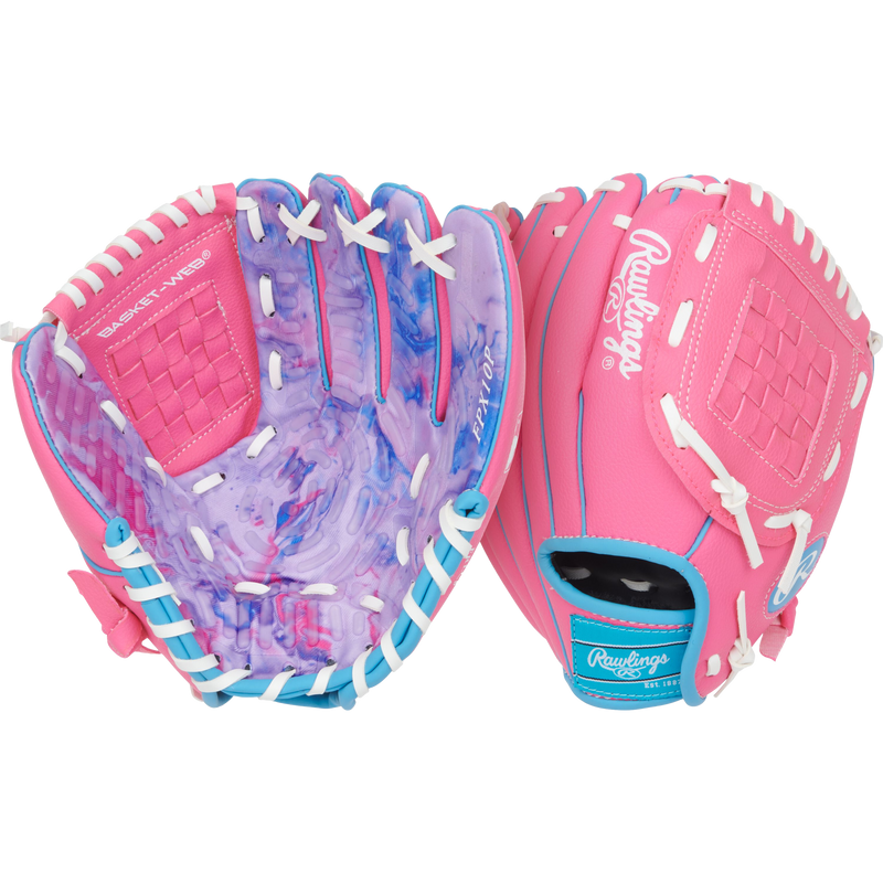 Youth Flex Palm - 10" Basket Web, Rawling Youth Flex Palm - 10" Basket Web Front and Back