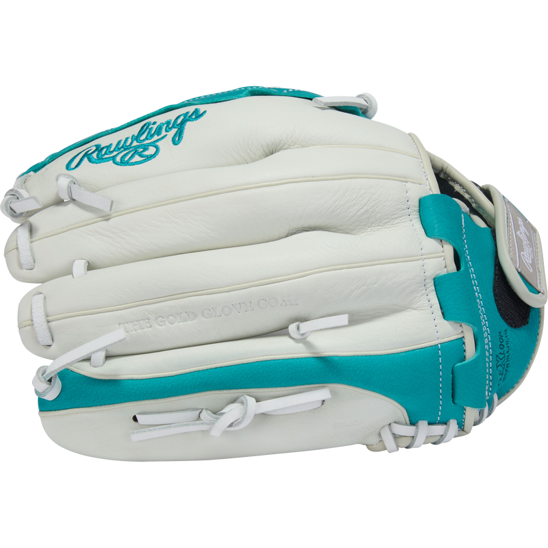 Shut Out Fastpitch - 12.5" Basket Web First Base Glove LHT, Rawlings Shut Out Fastpitch - 12.5" Basket Web First Base Glove LHT Fingers