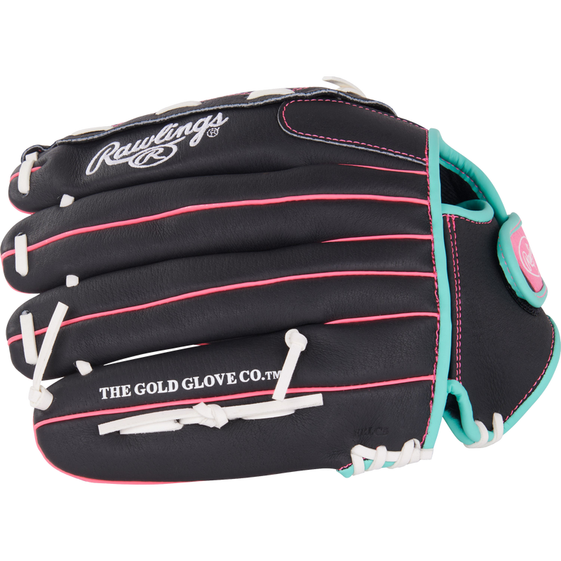 Youth Sure Catch Fastpitch - 12.5" Basket Web, Rawlings Youth Sure Catch Fastpitch - 12.5" Basket Web Fingers
