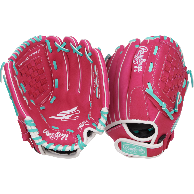 Youth Sure Catch FP - 10.5" Basket Web, Rawlings Youth Sure Catch FP - 10.5" Basket Web Front and Back