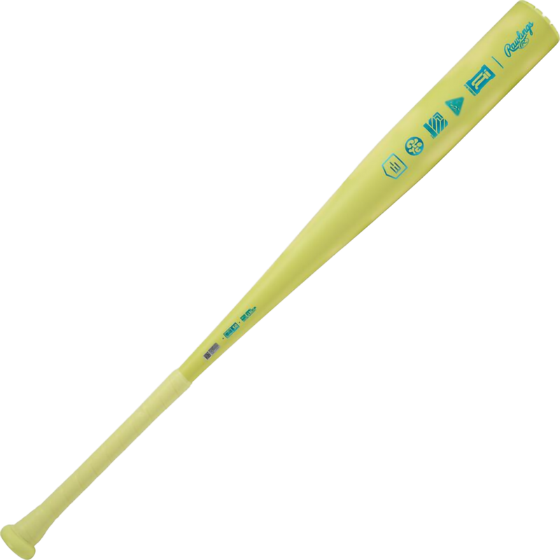 Clout AI -3 BBCOR 2 5/8", Rawlings Clout AI -3 BBCOR 2 5/8" in Yellow back