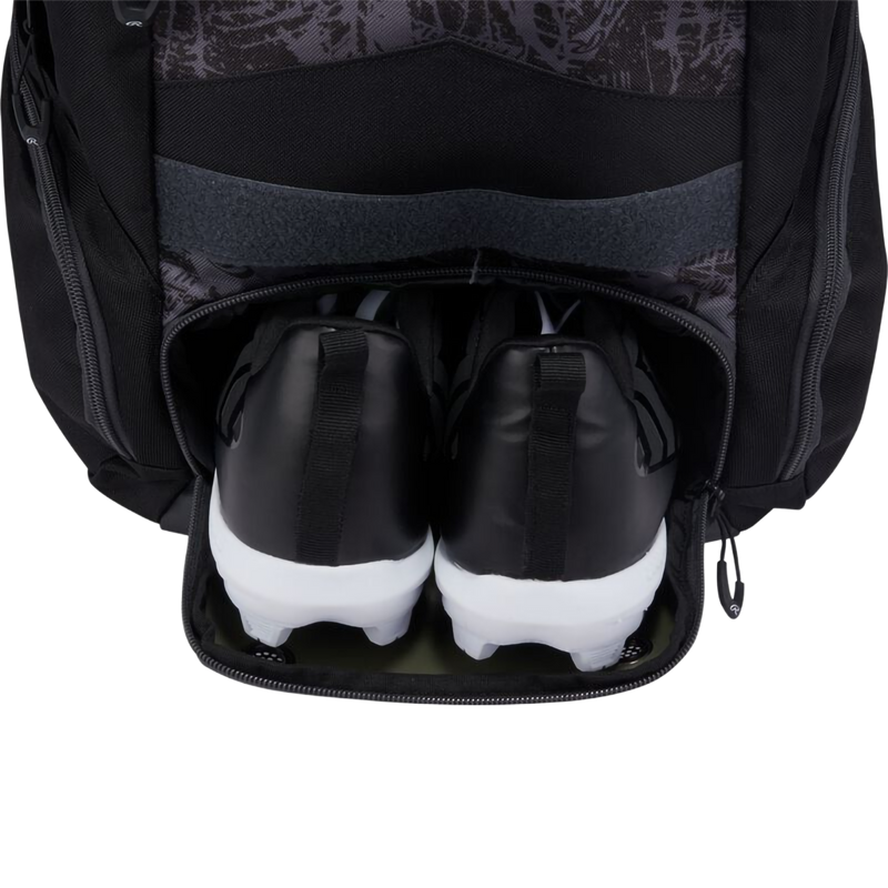 Gamer Series Backpack, Rawlings Gamer Series Backpack in Black shoe pocket