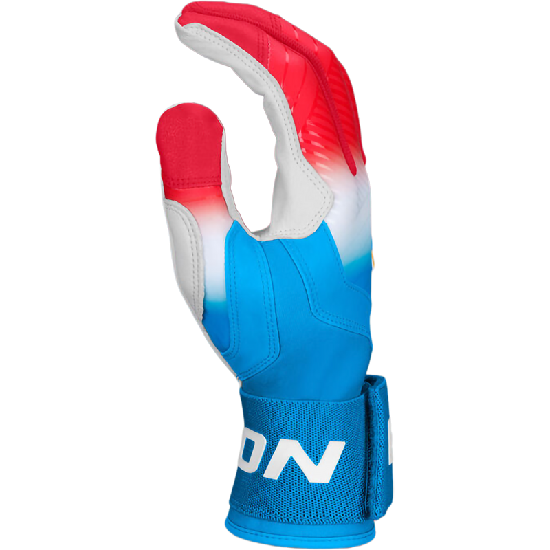 Youth Walk-Off Locked In Ethos Gloves, Easton Sports Youth Walk-Off Locked In Ethos Gloves in Rocket Pop side view thumb