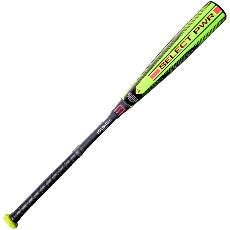 Select PWR -10 USA 2 5/8", Louisville Slugger  Select PWR -10 USA 2 5/8" in Yellow back