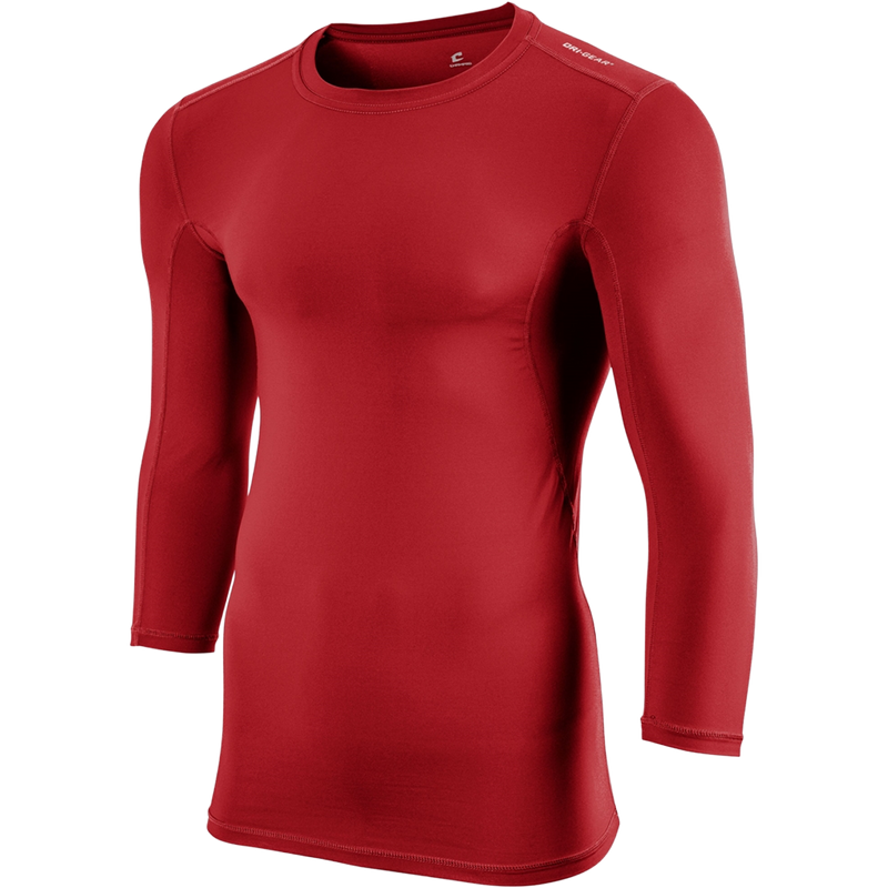 Youth 3/4 Sleeve Compression Shirt, Featured Image
