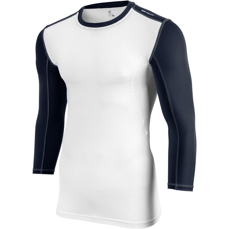 Youth 3/4 Sleeve Compression Shirt, Featured Image