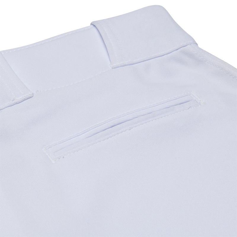 Youth Triple Crown 2.0 Tapered Bottom, Champro Sports Youth Triple Crown 2.0 Tapered Bottom in White belt loops and back pocket