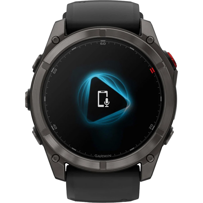 Fenix 8 Pro Sapphire 51mm - Carbon Gray, Garmin Fenix 8 Pro Sapphire 51mm - Carbon Gray Voice Activation