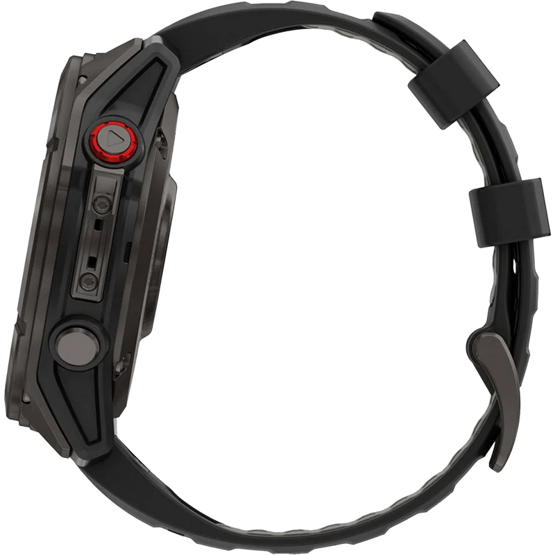 Fenix 8 Pro Sapphire 51mm - Carbon Gray, Garmin Fenix 8 Pro Sapphire 51mm - Carbon Gray Left Profile