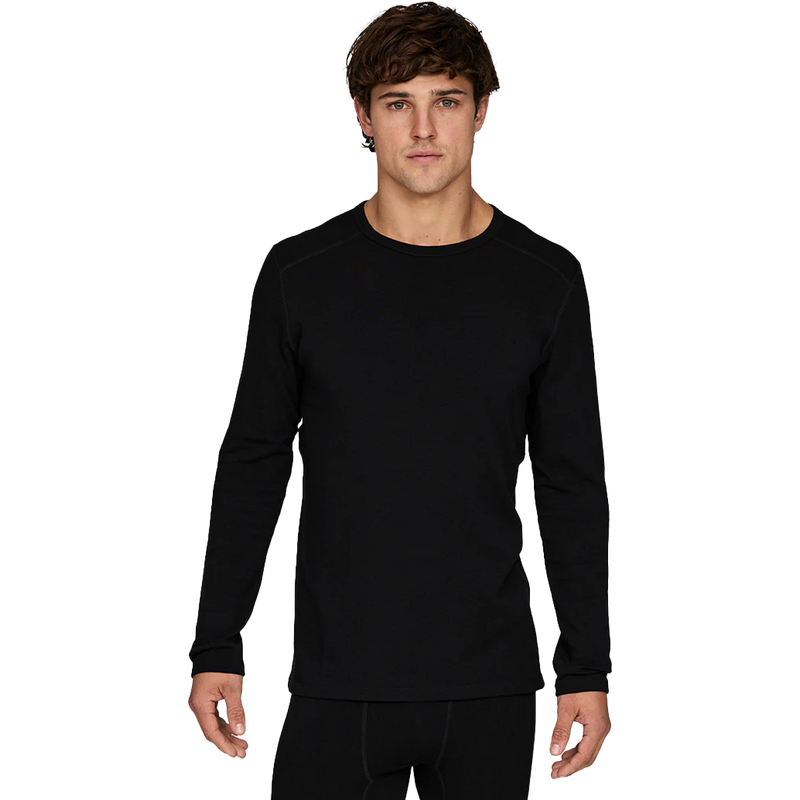Men's Heavyweight Grid Fleece Crew, Featured Image