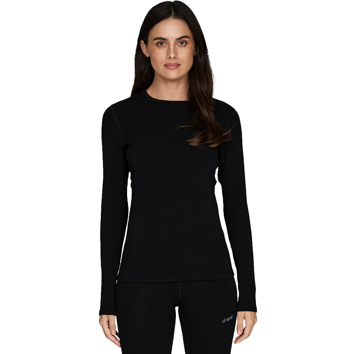 Women's Heavyweight Grid Fleece Crew alternate view
