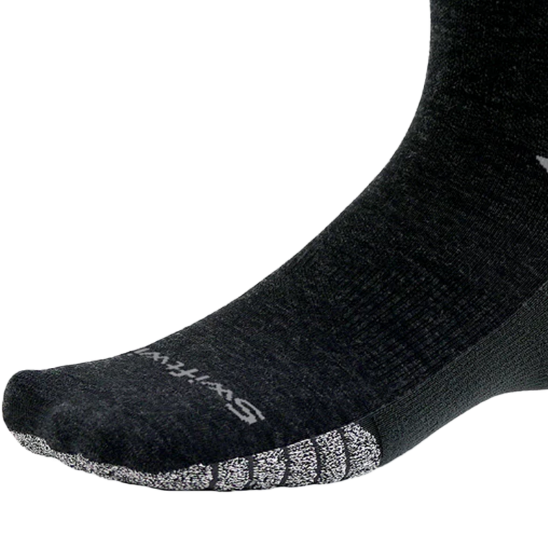 Flite XT Trail Mid-Crew, Swiftwick Flite XT Trail Mid-Crew toe